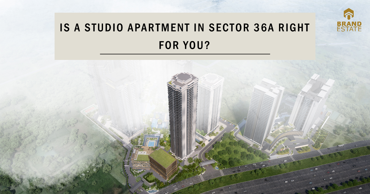 Studio Apartment in Gurgaon Sector 36A._brandestate.in